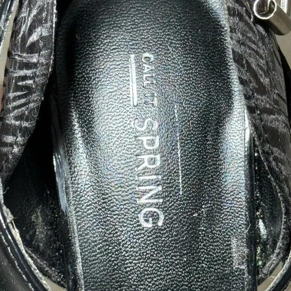 Call It Spring Zebra Pattern Heels - Picture 7 of 9